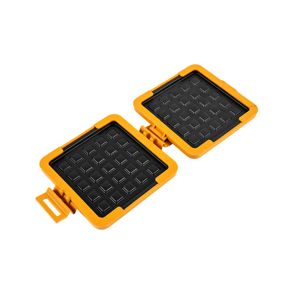 Sartén para sándwich con textura de gofre para microondas