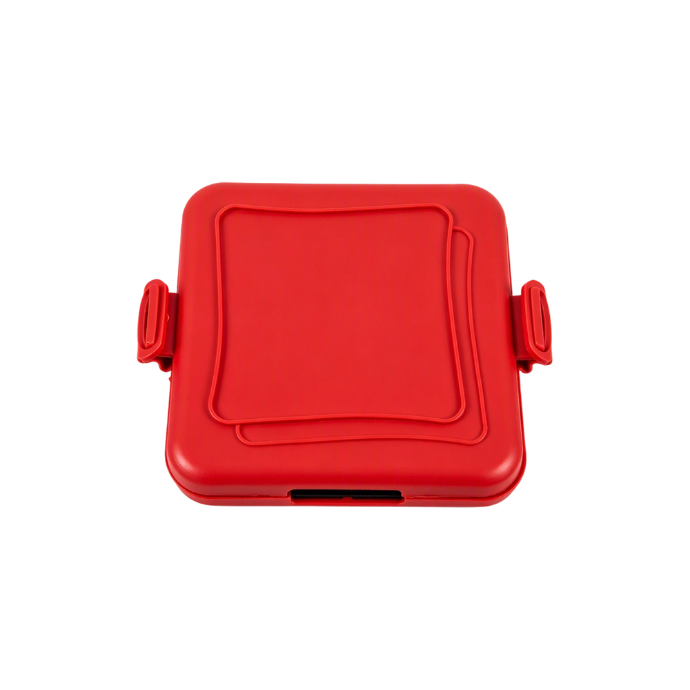 Sartén gruesa para waffles y sándwiches para microondas