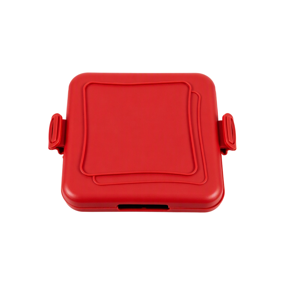 Sartén diagonal para sándwich de microondas